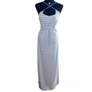 tommy hilfiger striped maxi dress